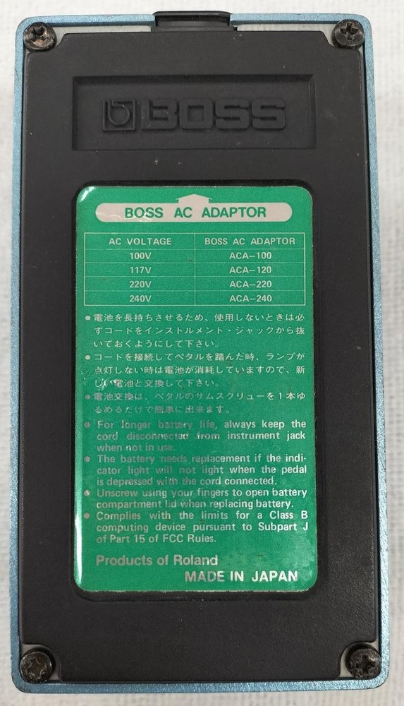 Boss Ce-3 Effector Chorus