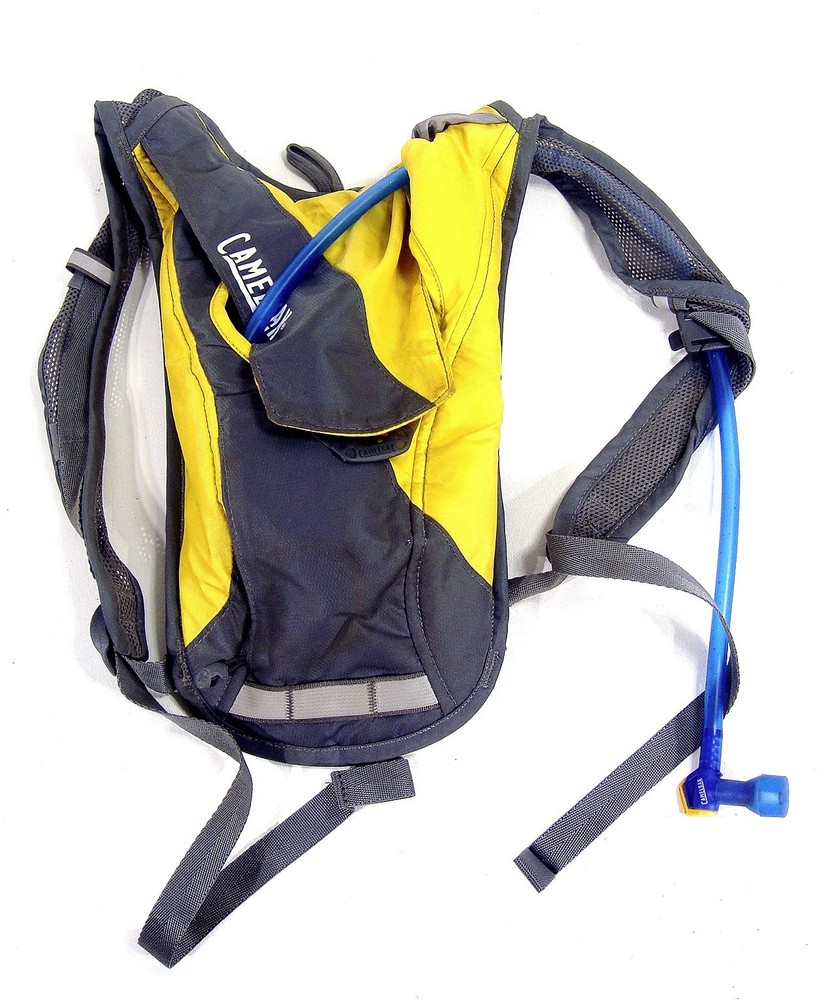 CamelBak Hydration Backpack Yellow Gray