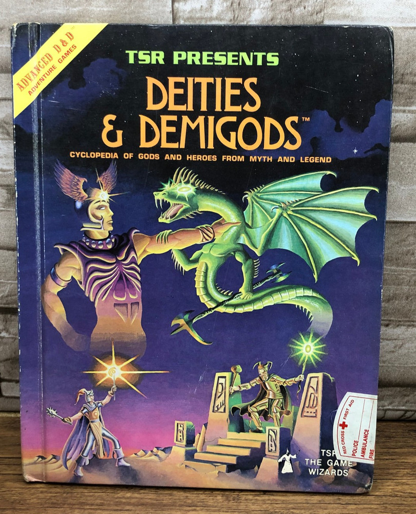 Advanced Dungeons & Dragons: Deities & Demigods 1980