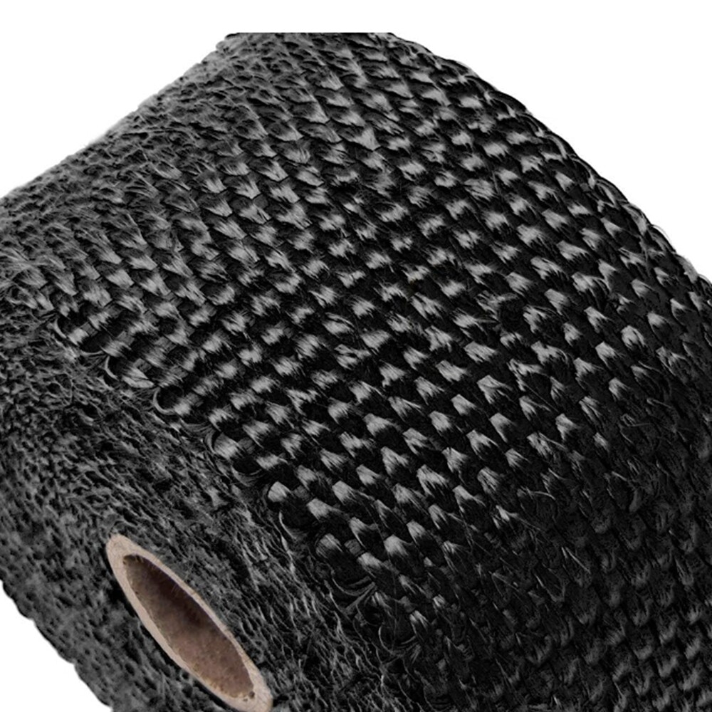 16ft Exhaust Header Heat Pipe Insulation Shield Thermal Wrap Motorcycle Black