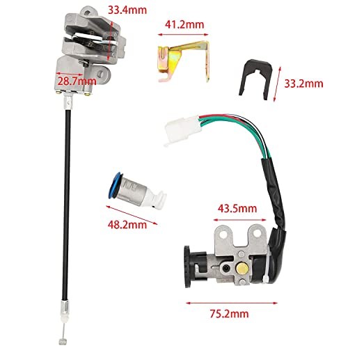 49cc Ignition Switch, 50cc Key Ignition, Ignition Switch Key Set Compatible