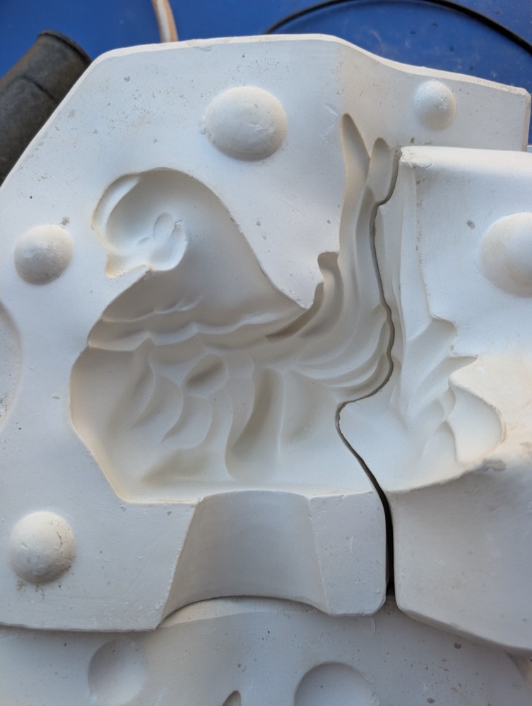 Hen Vintage Slip Casting Ceramic Mold