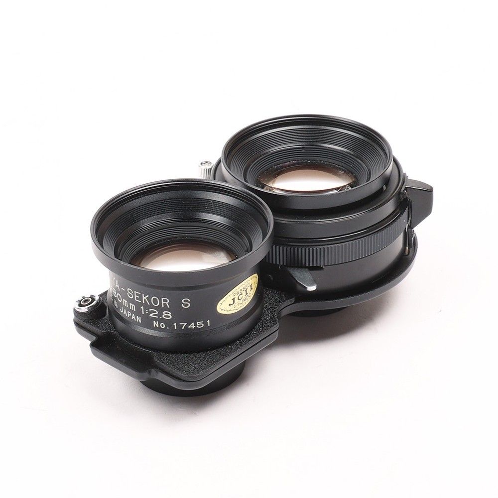 Mamiya TLR 80mm F/2.8 Black Lens