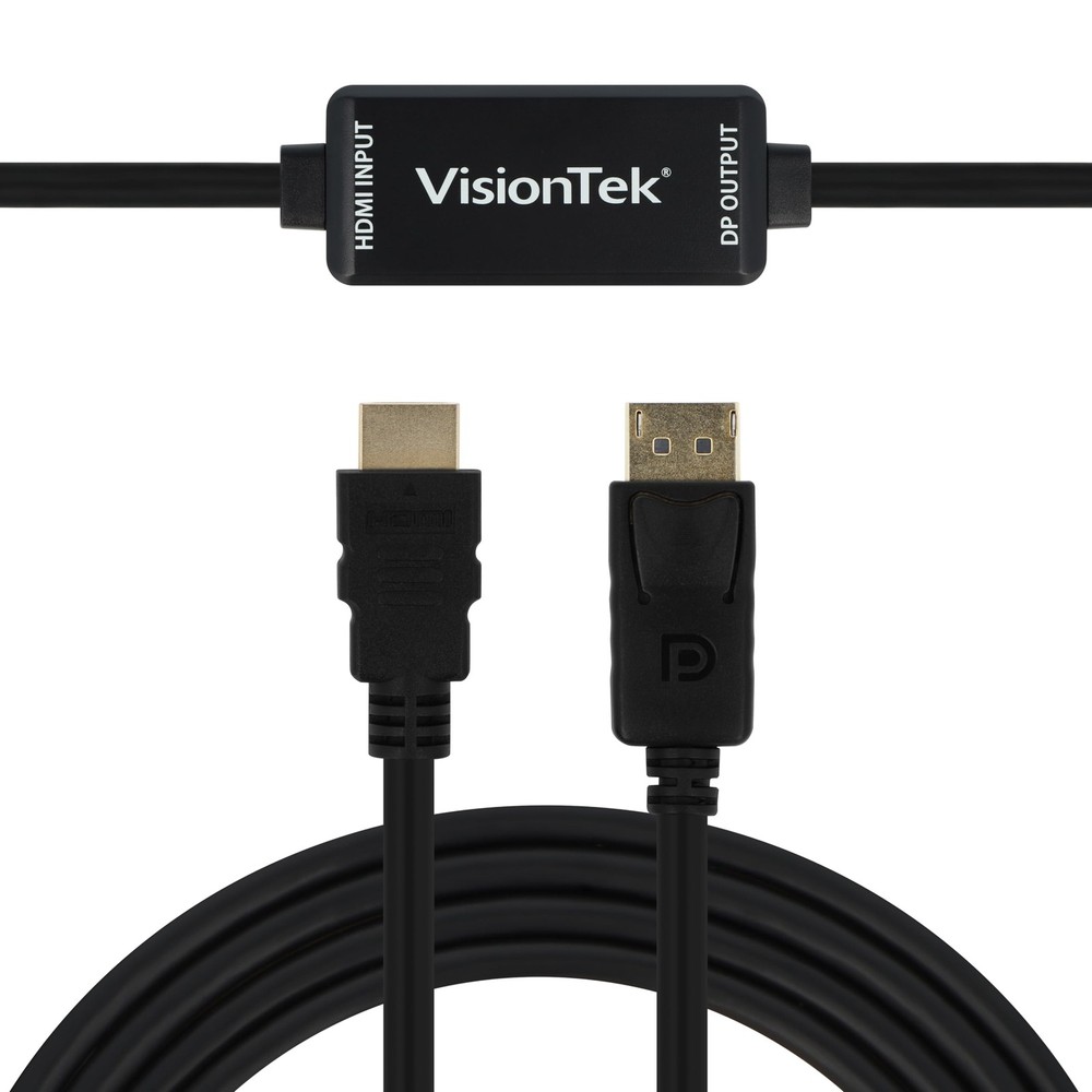VisionTek HDMI to DisplayPort 1.5M Active Cable (M/M) - 900822