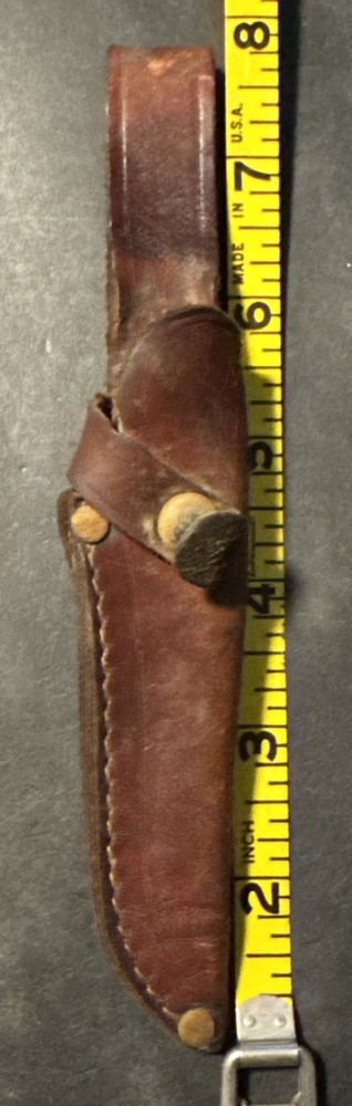 Vintage Knife Sheath - Leather