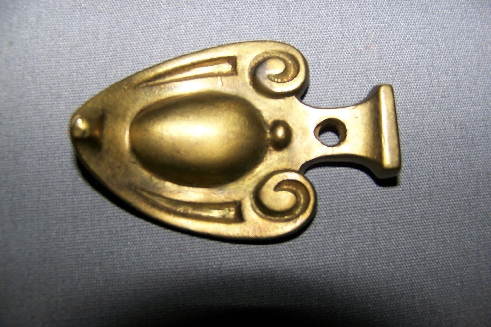 Single, Vintage, Cast Brass, CURVED, Ormolu - SEE INFO