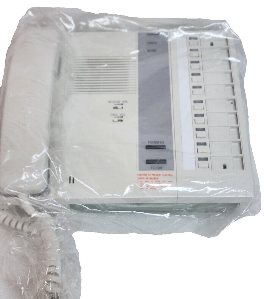 AiPhone TC-10MD 10-Call Master Station with Handset & Selective Door Release