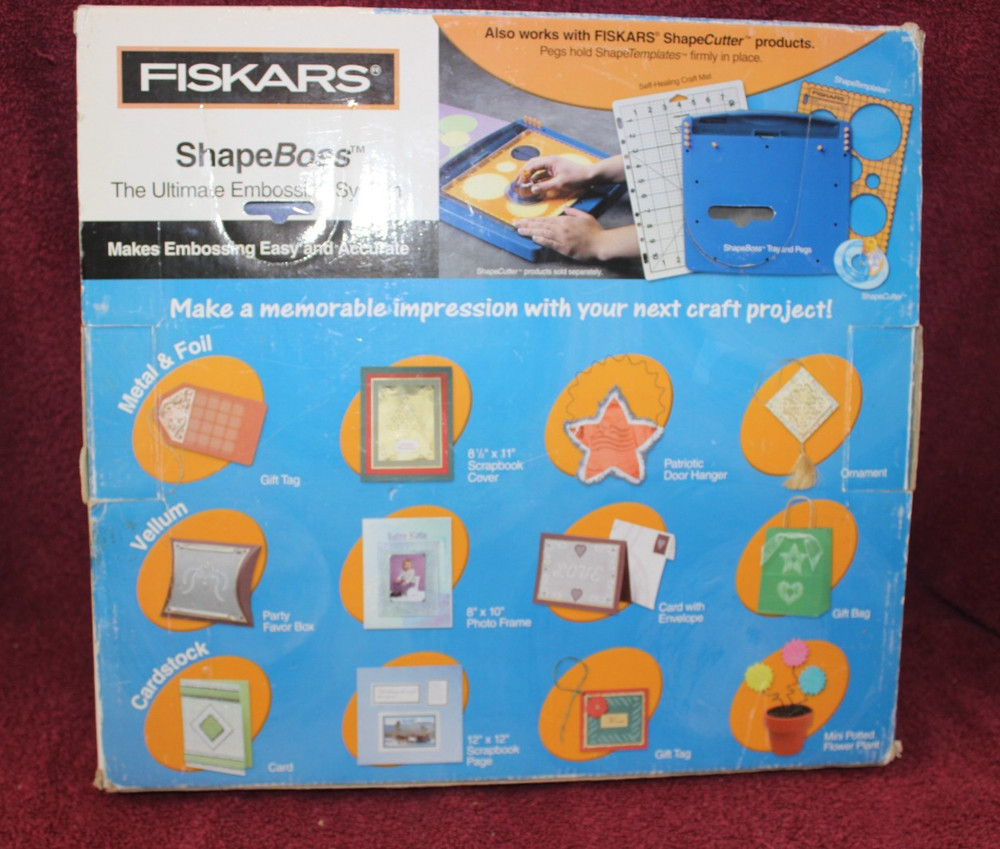 Fiskars Shape Boss The Ultimate Embossing System