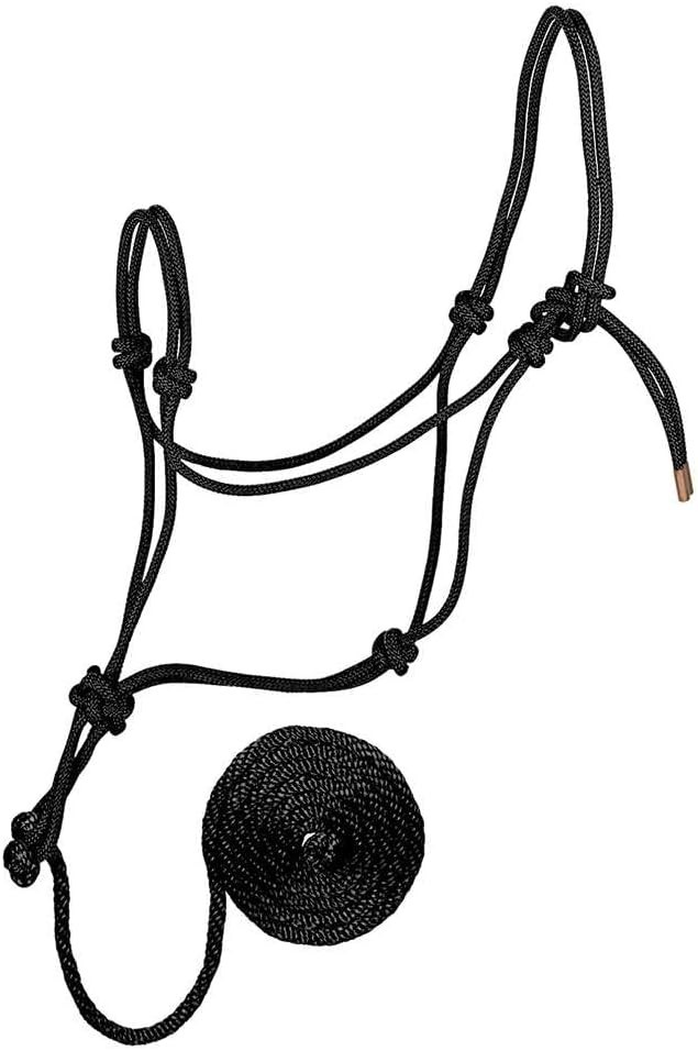 Diamond Braid Rope Halter and Lead