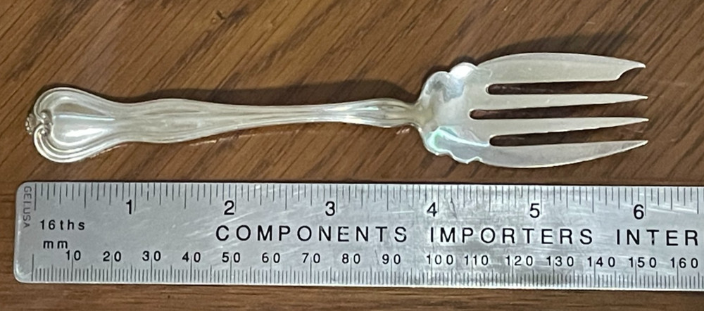 Watson MOUNT VERNON Pattern Sterling Silver Salad Fork 31 grams