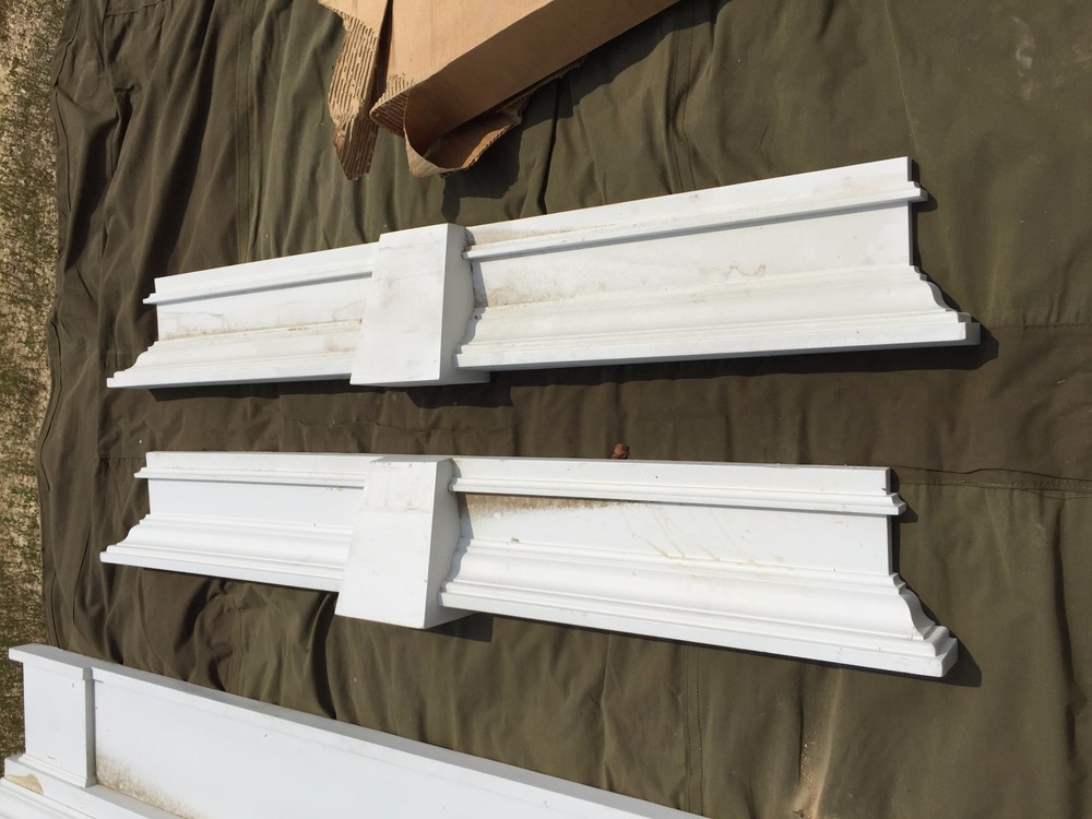 Poly Polyurethane Trim Millwork Headers, Crossheads & Coulmns