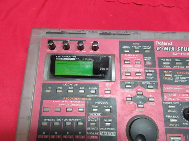 Junk Not Working Roland sp-808ex e-mix studio sampler multitrack recorder USED
