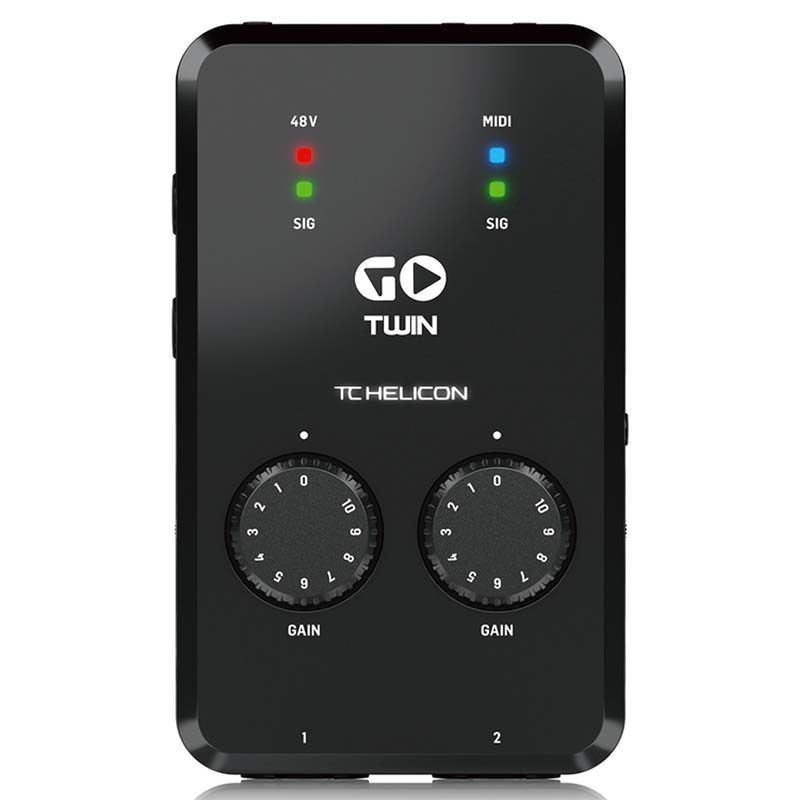 TC HELICON GO TWIN mobile audio interface 30739