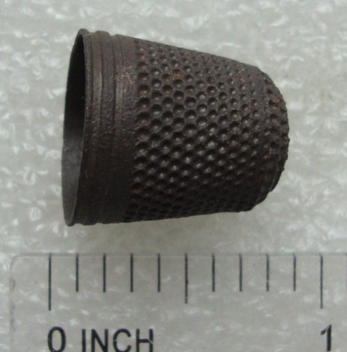 Antique Old Brass Thimble M