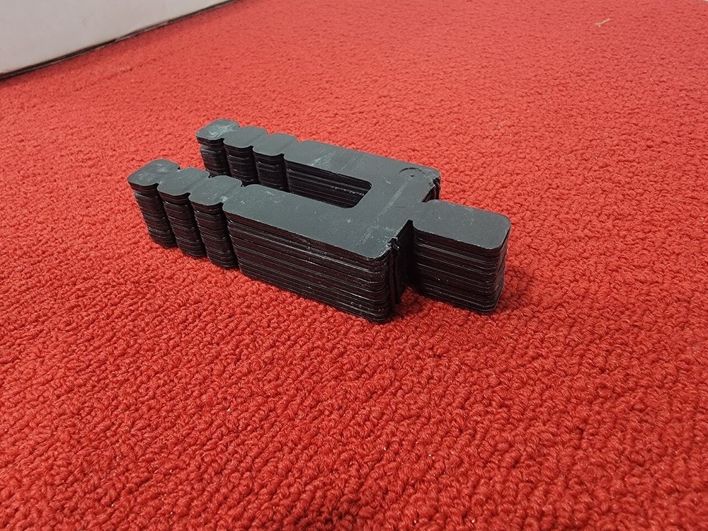 Over 1500 - 2 Boxes NEW Glazelock Stackable Shims 4-5/8" #GLZ17