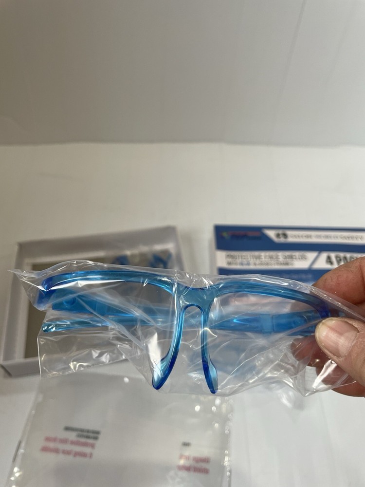 Protective Face Shields 4 Pack