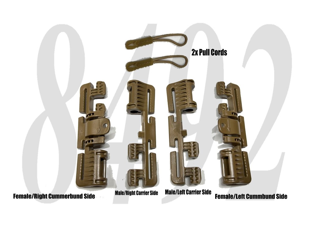 2M ROC 80 BC Complete Buckle Set