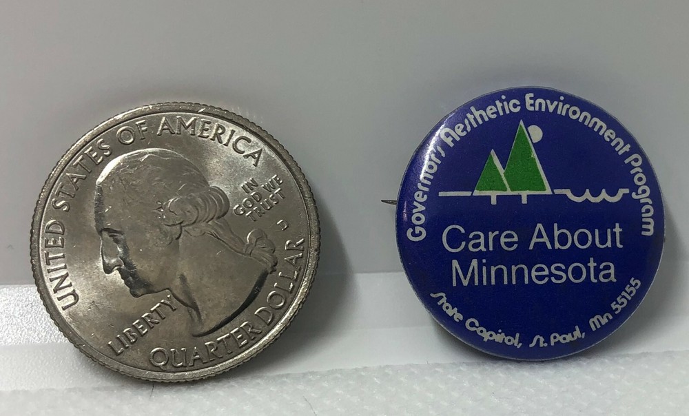 Care About Minnesota - Governor's Aesthetic Environment Program Pin