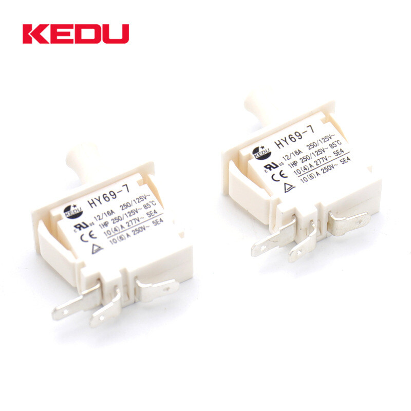 1pc KEDU HY69-7 emergency stop switch button push-pull switch