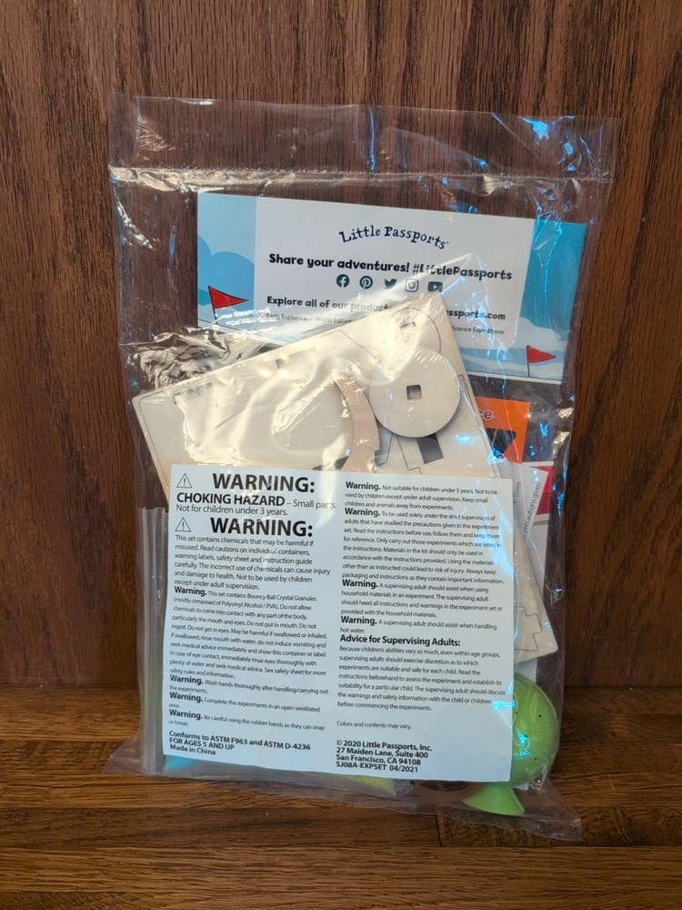 Little Passports Science Junior: "Elastic Force" Activity Kit