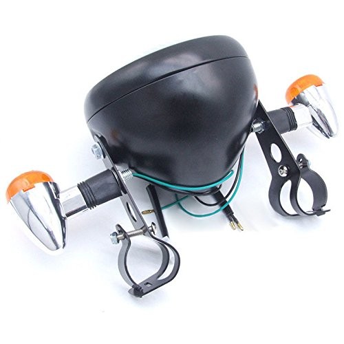 Retro Motorcycle Headlight Turn Signal Light Bracket Mount Universal for