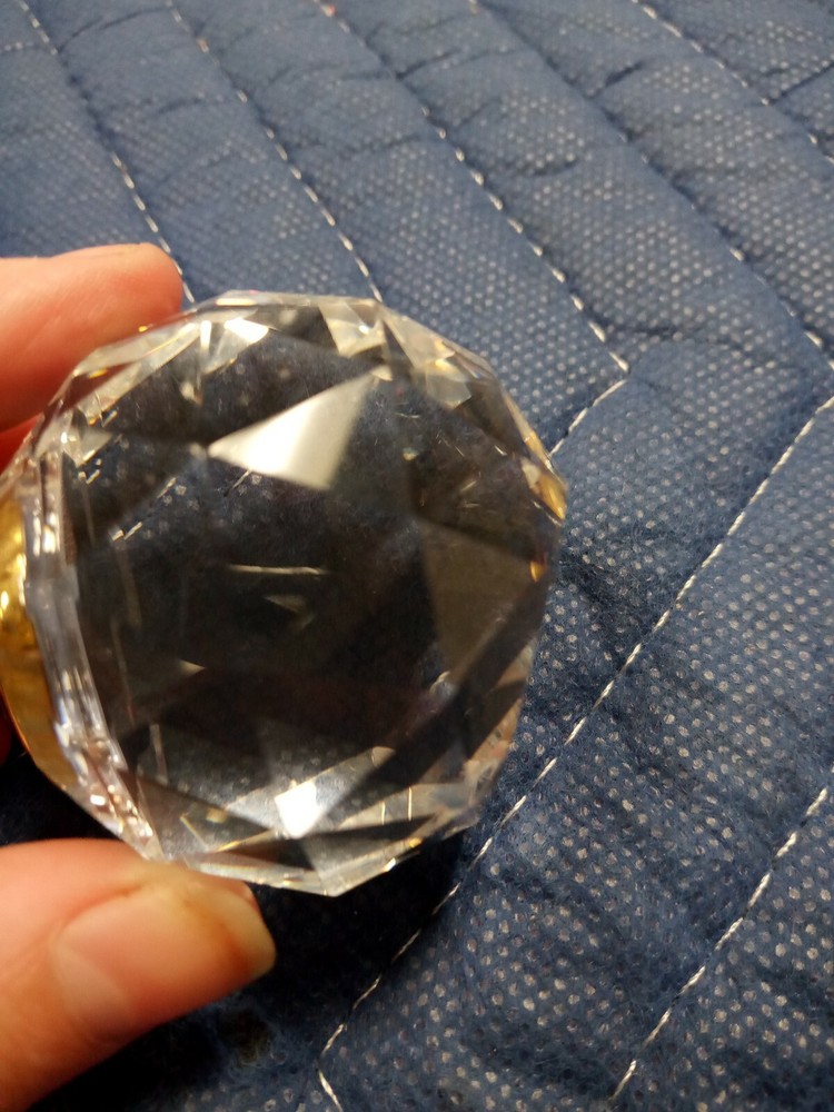 Avalon Crystal Ball Desk Clock