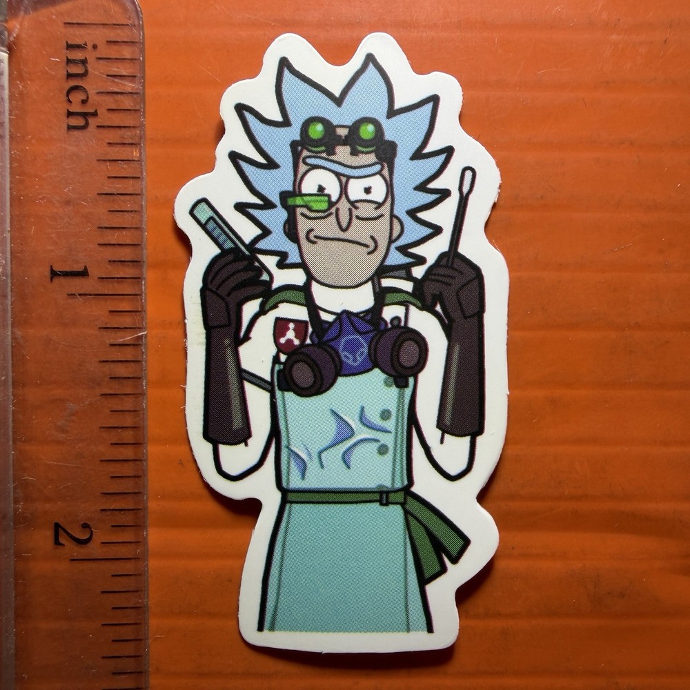 rick and morty sticker rick sanchez
