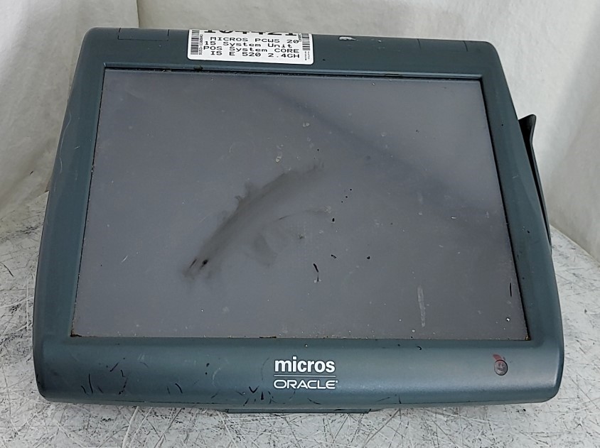 MICROS PCWS 2015 System Unit POS System CORE I5 E 520 2.4GHz 4GB SEE NOTES