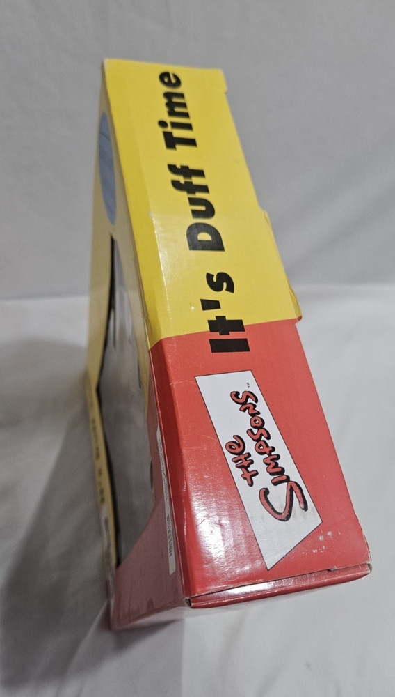 THE Simpsons It’s Duff Time Clock NIB