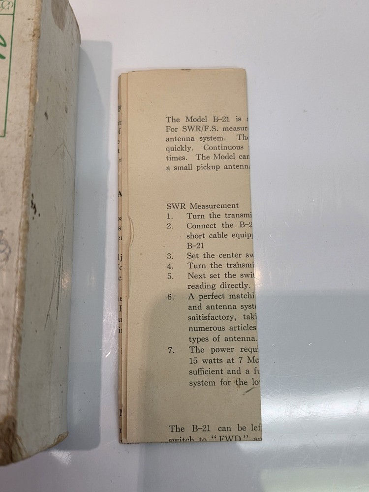 Alaron B-21 meter NEW