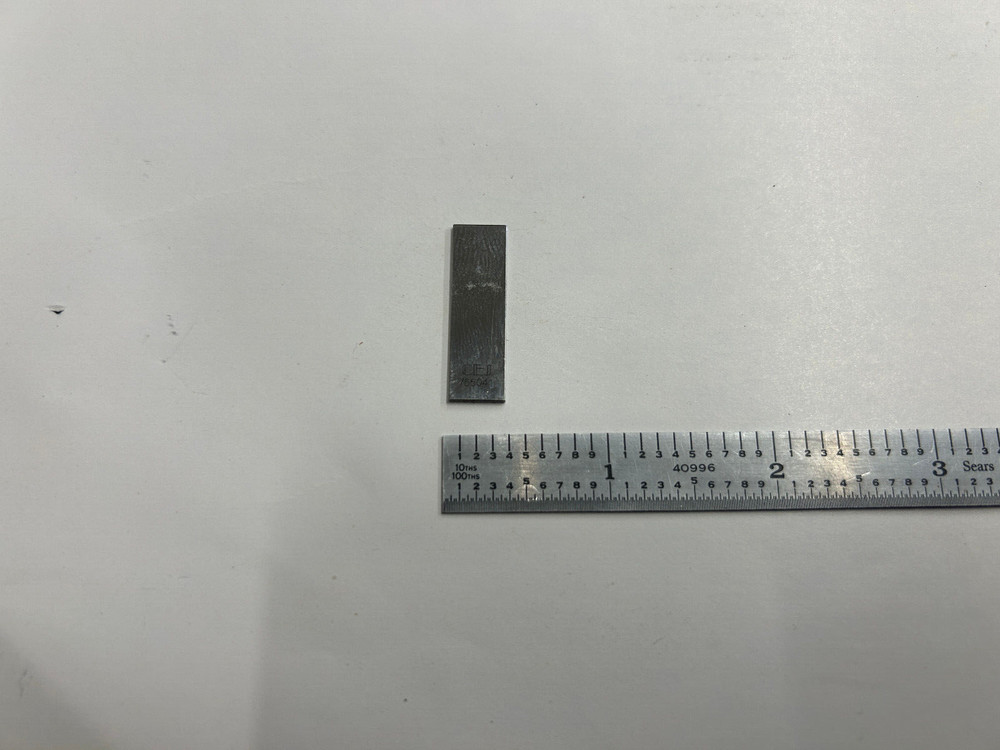1.008 CEJ Rectangular Steel Gage Gauge Block