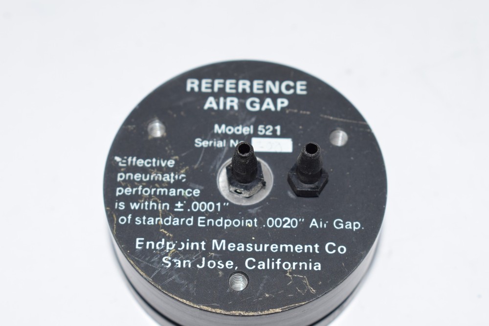 Endpoint Measurement Reference Air Gap Model 521 Gauge