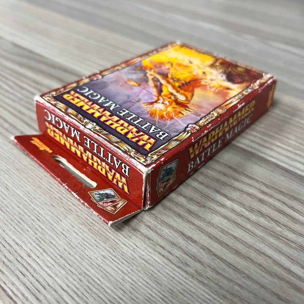 BATTLE MAGIC CARD SET DECK WARHAMMER FANTASY BATTLE 8TH EDITION RULES WIZARDS