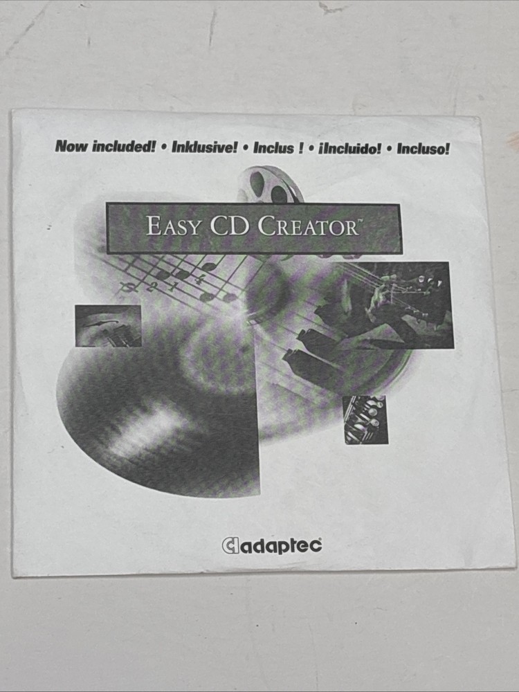 Adaptec Easy CD Creator Installation Disc 1997