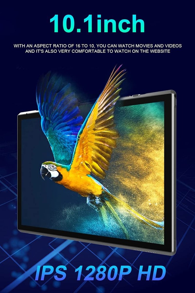 ZZB 10 inch Tablet Android 15 Tablet PC, 10.1 Android Tablets DDR4 8GB RAM 32...