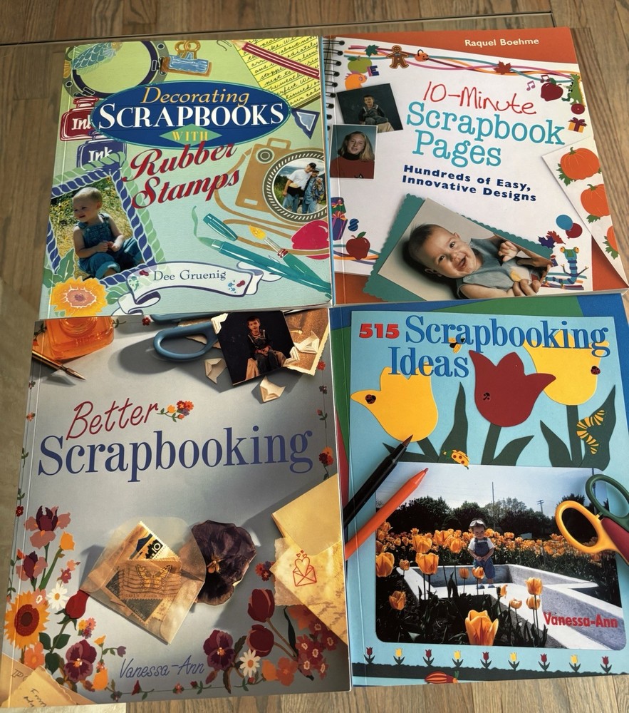 New 4 Scrapbook Idea Books