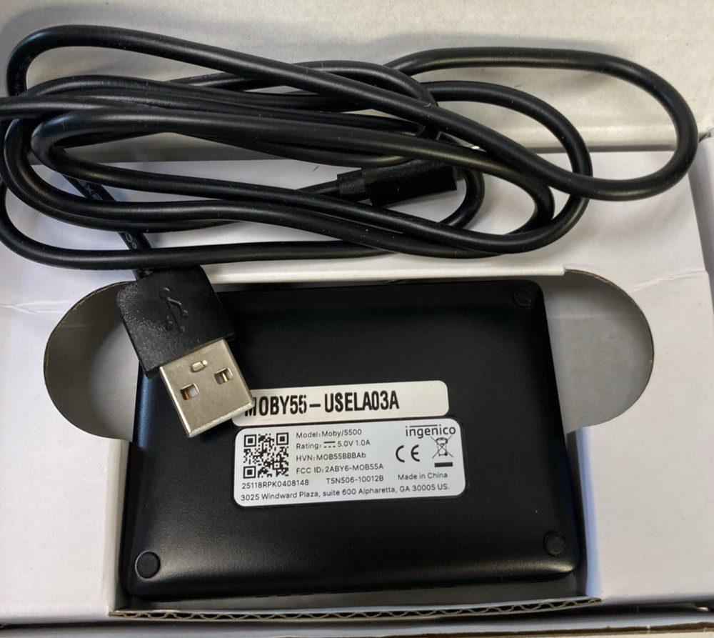 Ingenico Moby 5500 Mobile Card Reader all Card Types MOB55BBBAb