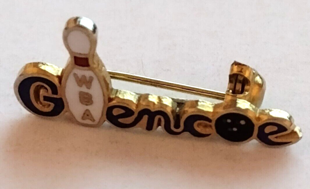 Glencoe WBA Bowling Small Lapel Pin