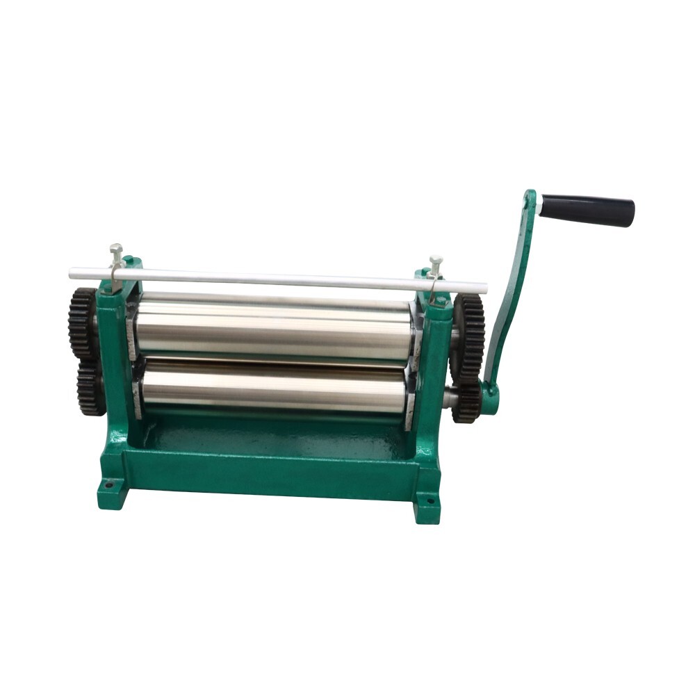 Manual Beeswax Rollers Foundation Milling Machine Honeycomb Sheets Mill 3.4"