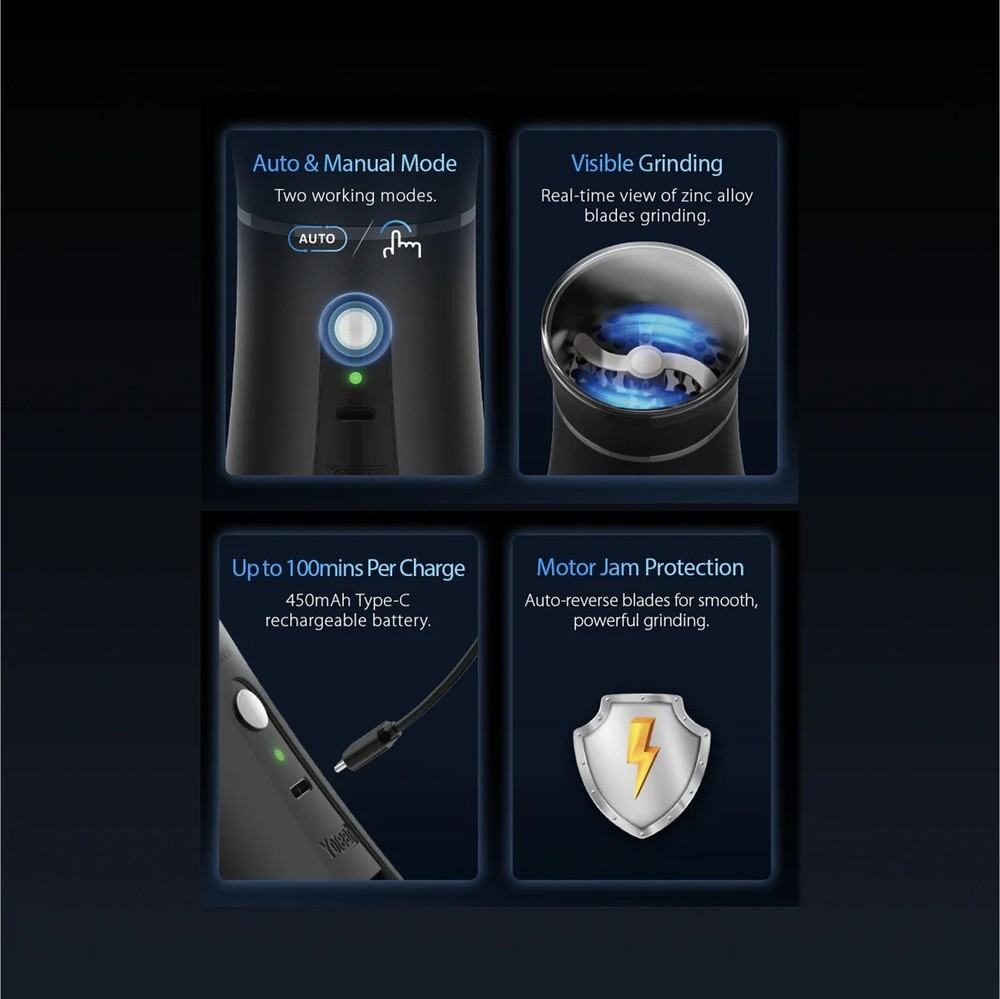 iShred Electric Herb Grinder