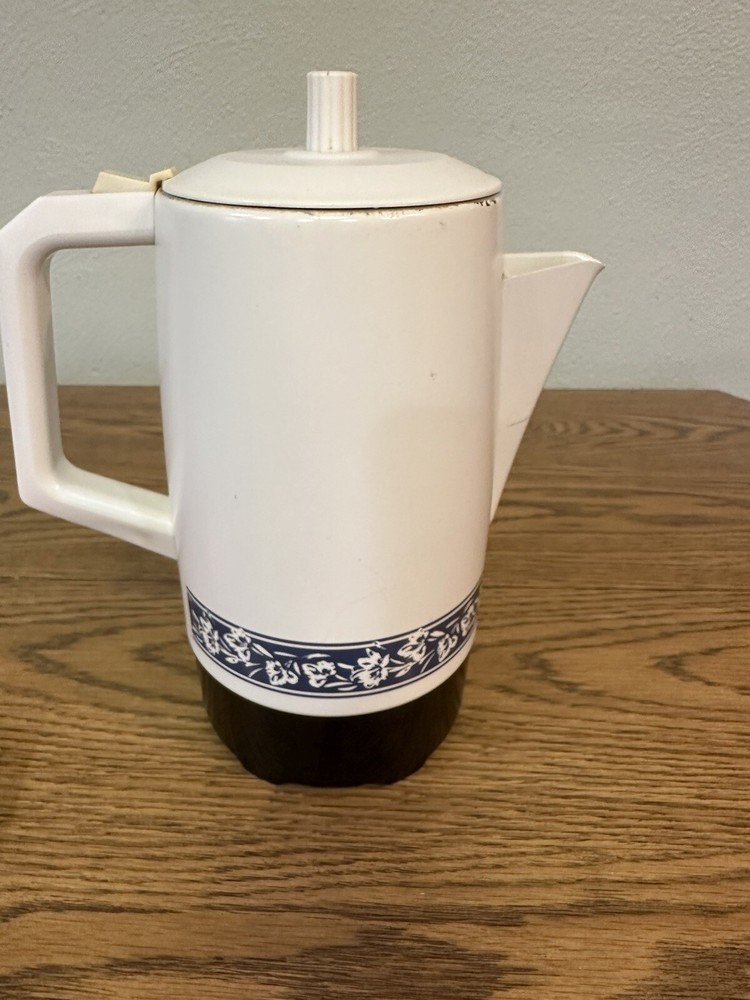 Vintage WEST BEND 9 Cup Coffee Percolator Automatic Maker Model 94028