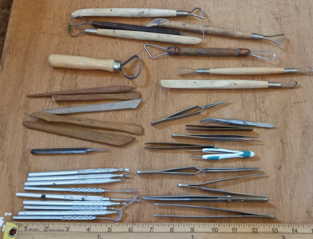 Lot of 35 Modeling Tools - Used