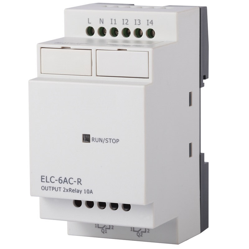 PLC Programmable Logic Controller 110 220 VAC Rievtech  4 inputs 2 Relay out AC