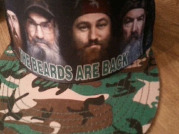 Camo Duck Dynasty Hat BEARD adjustable NWT 2014