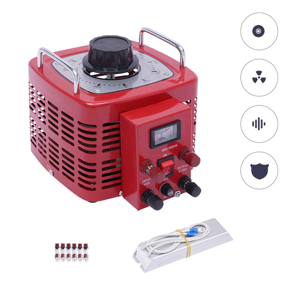 Variac Transformer Variable Voltage AC Regulator Metered 3000W 30Amp 110V NEW US