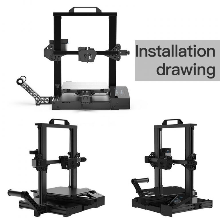 Creality 3D Material Rack Assembly Filament Spool 3D Printer Spool Holder Kit