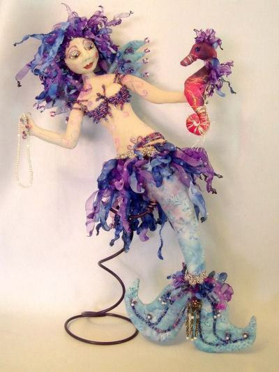 Cloth Art Doll Pattern "Tarja" by Michelle Munzone