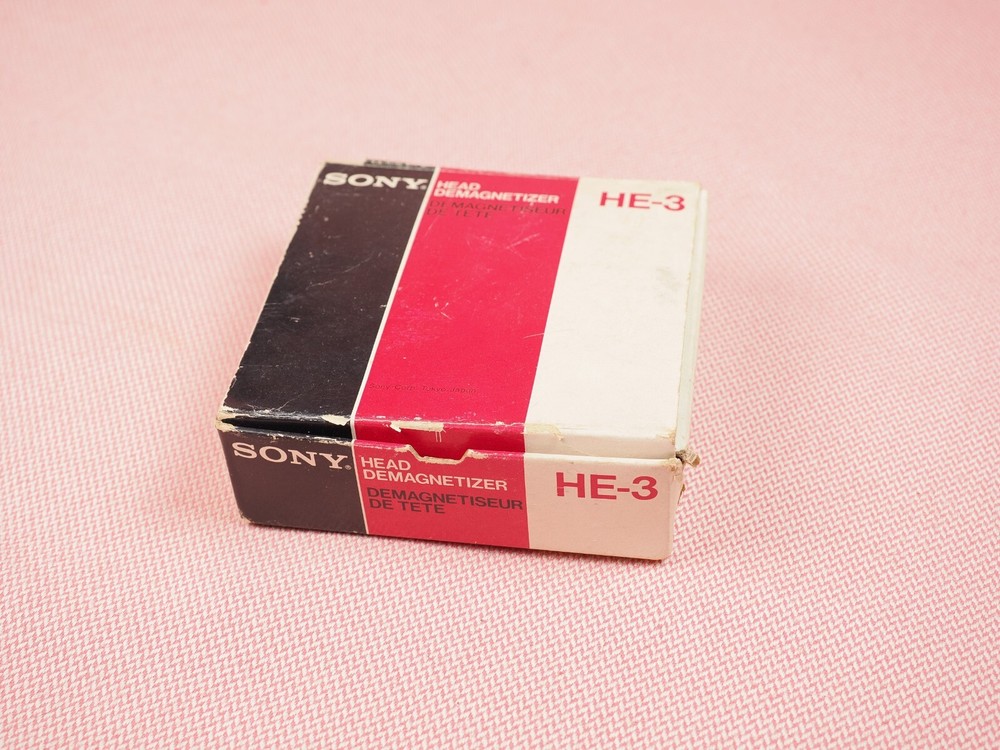 Sony HE-3 Head Demagnetizer Made In Japan