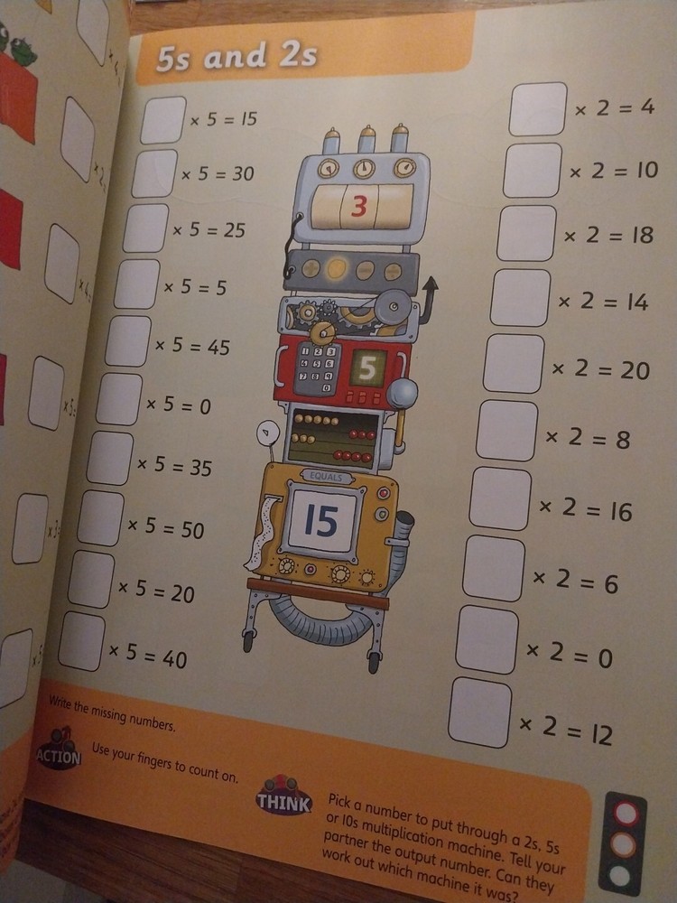 Abacus. Year 2 Workbook Always Learning Educational Maths Problem Solving. Vgc