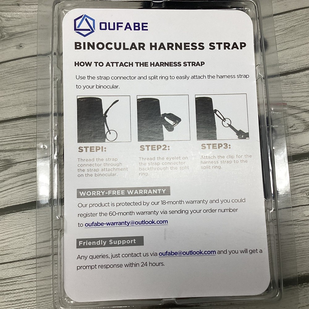 OUFABE Binocular Harness Strap Binocular Strap Adjustable